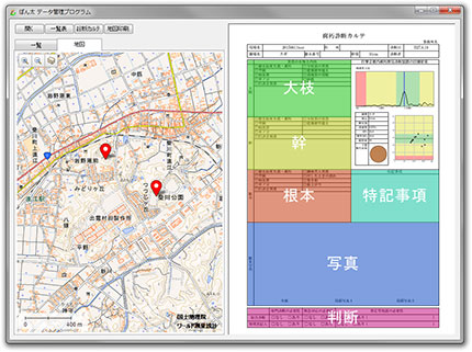 地図表示機能